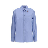 Camisa con detalle de piedra de Valentino